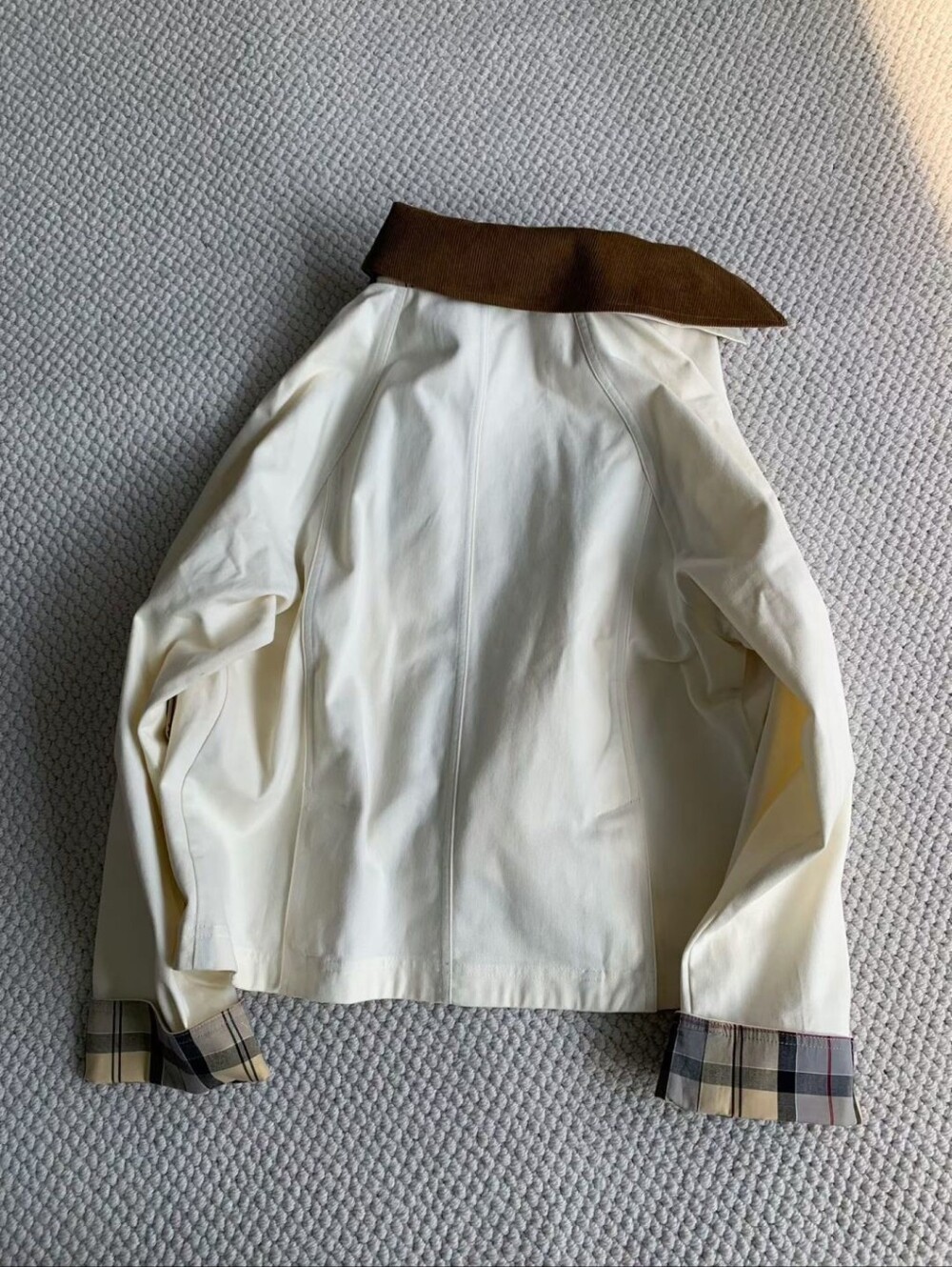 Barbour Cropped Beadnell Casual Jacket - Picture 5 of 9
